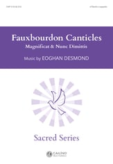 Fauxbourdon Canticles ATBB choral sheet music cover